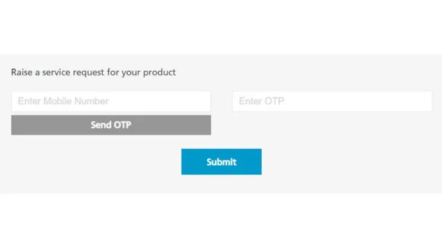 verify you mobile number - daikin ac complaint online